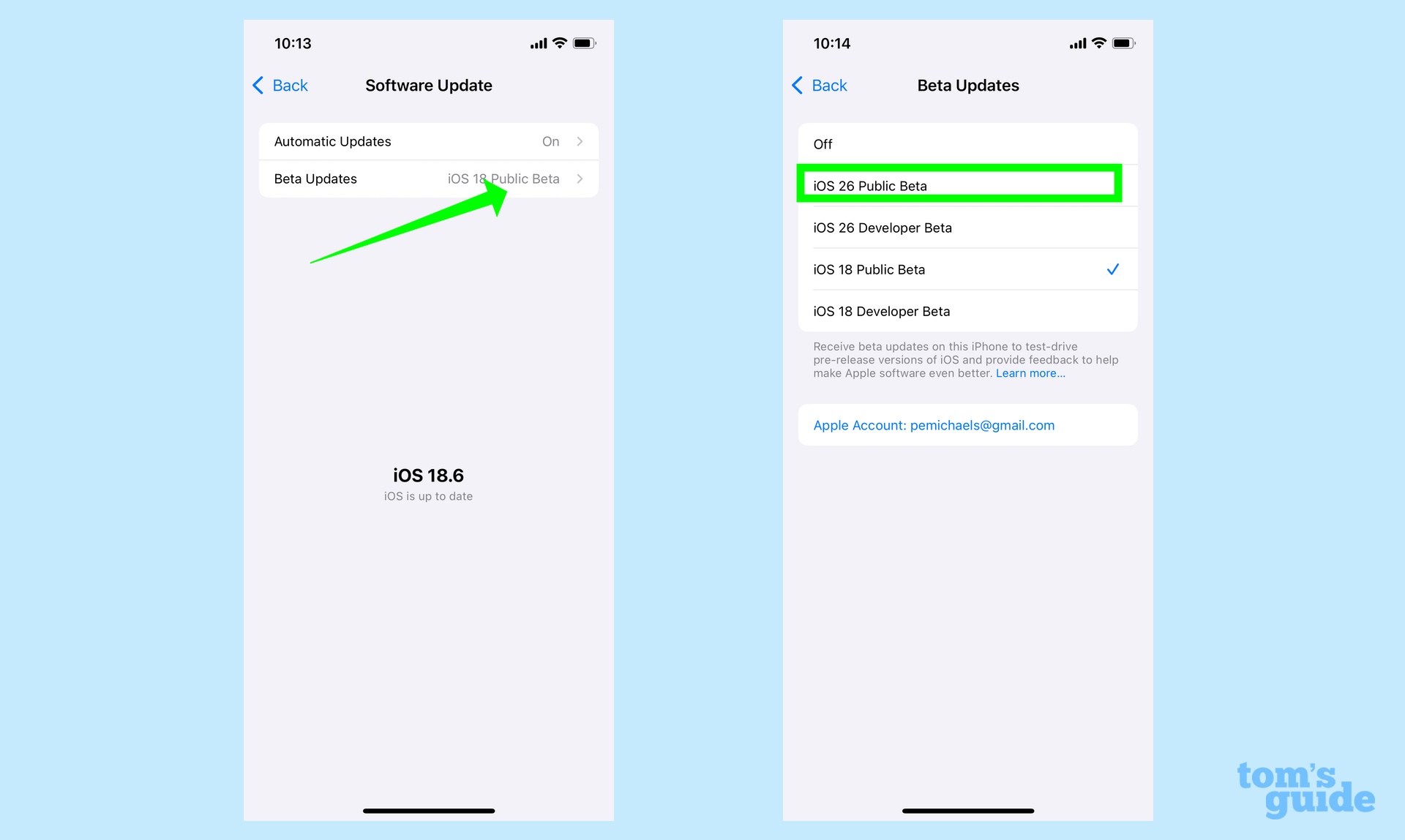 iOS 26 Public Beta уже доступна — вот как её установить