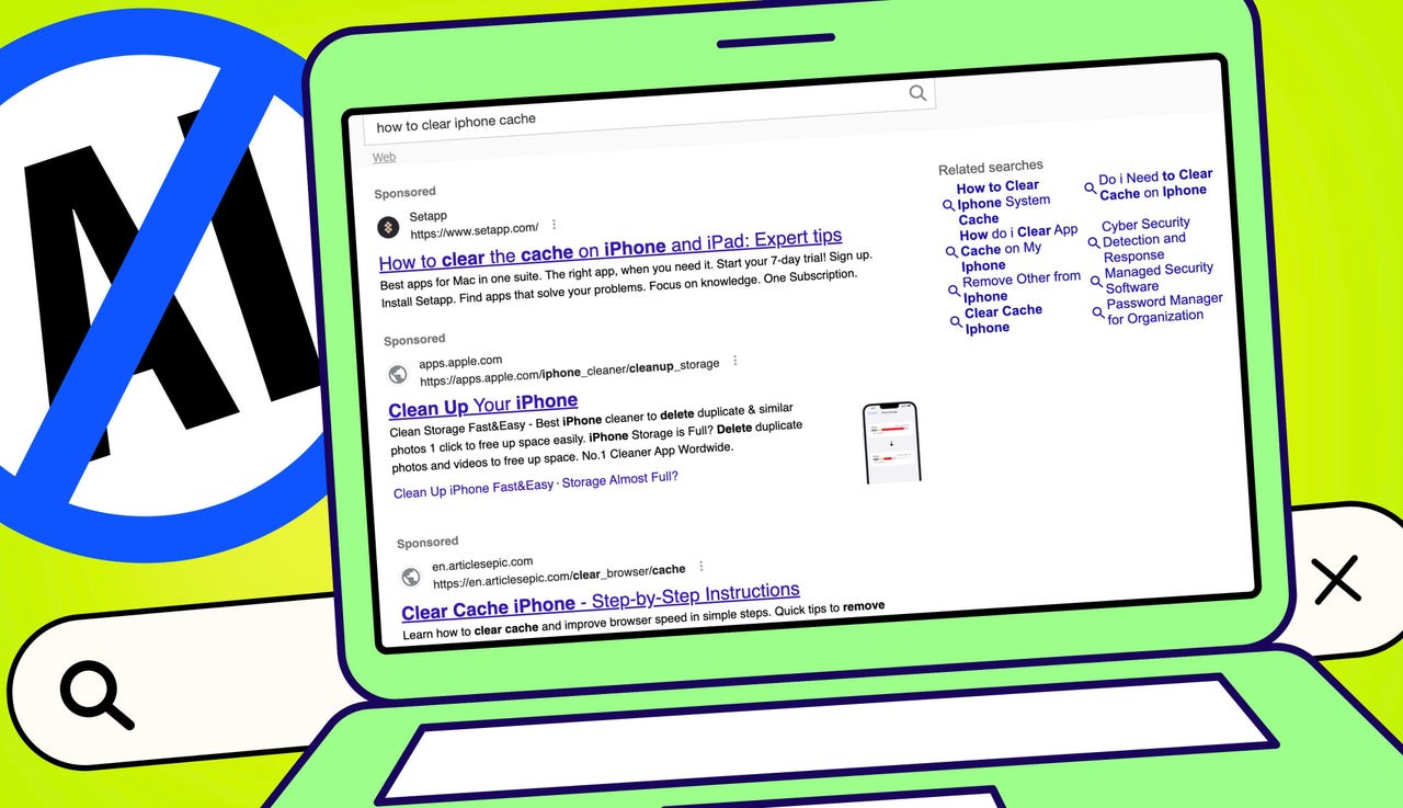 422812Надоел ИИ в результатах поиска? Попробуйте эти 7 альтернатив Google со старомодным шармом без ИИ