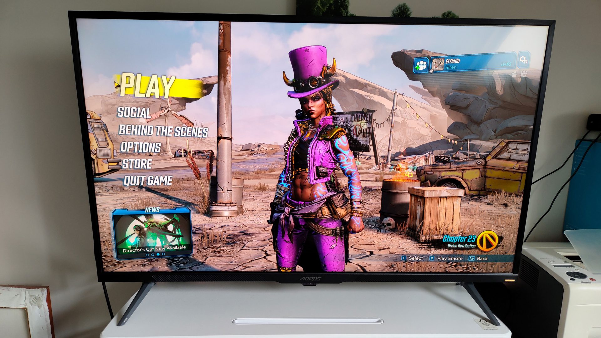 Gigabyte Aorus FV43U