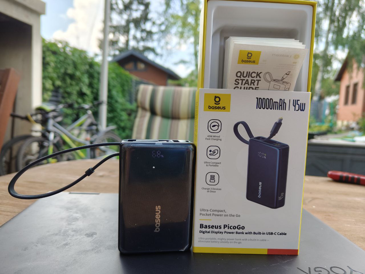 Baseus PicoGO 45 Вт 10000 мAч