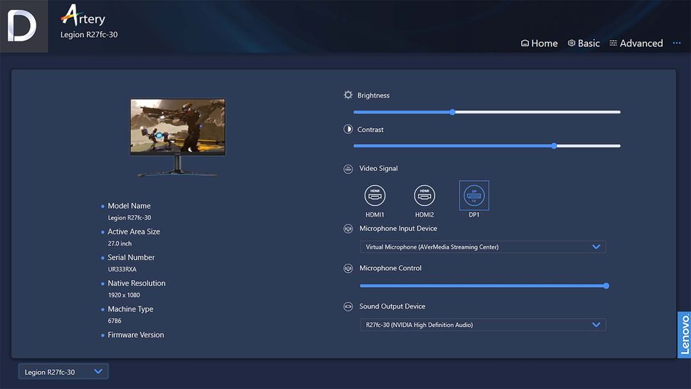Lenovo Legion R27fc-30-14