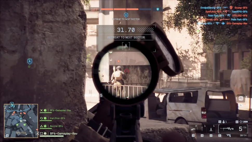 Лучшая сборка для Recon в Battlefield 6 