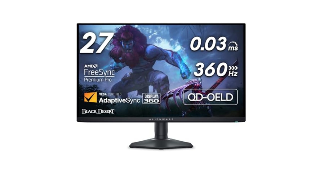 Alienware AW2725DF OLED Gaming Monitor