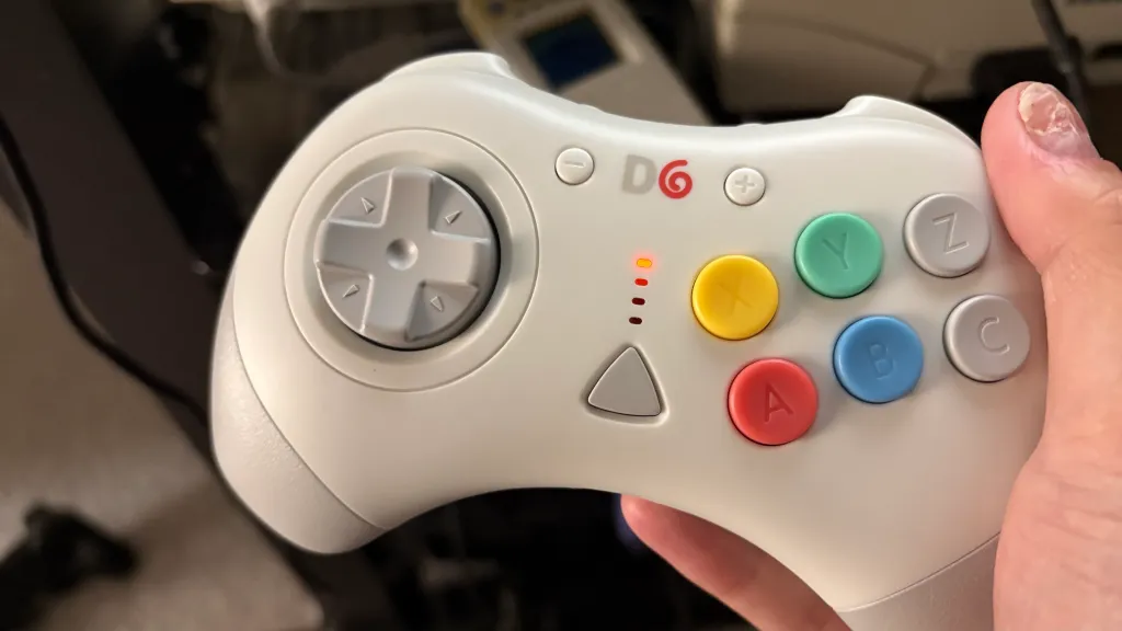 Retro Fighters D6 Dreamcast Wireless Controller