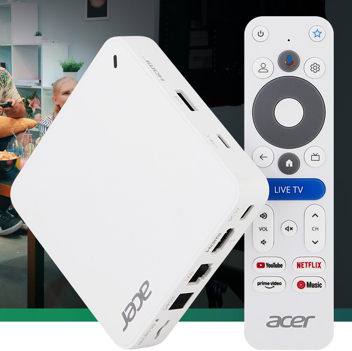 Новый игрок на рынке: как TV-бокс от Acer с Google TV бросит вызов лидерам?