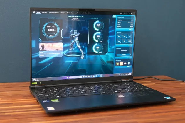 Обзор Acer Predator Helios Neo 16S AI: тонкий, но мощный игровой ноутбук фото