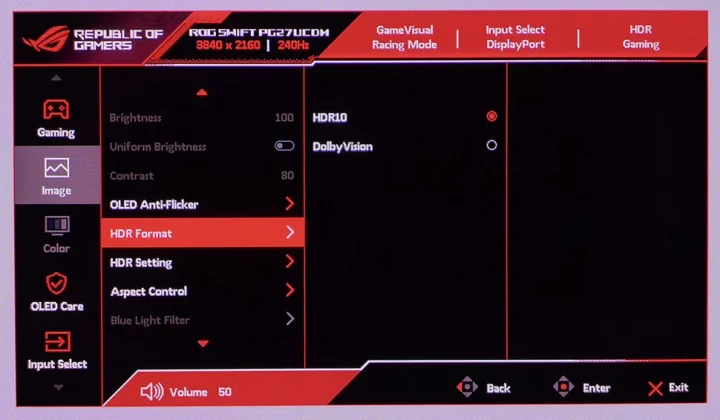 Обзор Asus ROG Swift PG27UCDM: первоклассный во всех отношениях фото