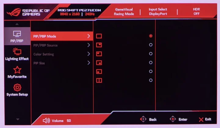 Обзор Asus ROG Swift PG27UCDM: первоклассный во всех отношениях фото