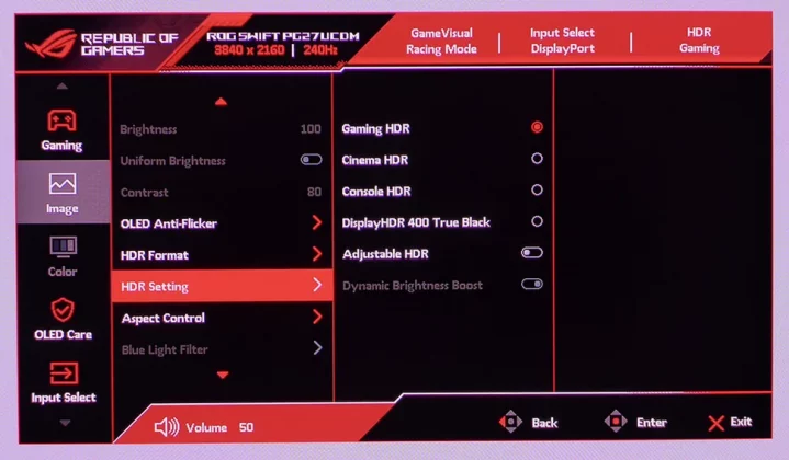 Обзор Asus ROG Swift PG27UCDM: первоклассный во всех отношениях фото