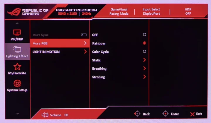 Обзор Asus ROG Swift PG27UCDM: первоклассный во всех отношениях фото