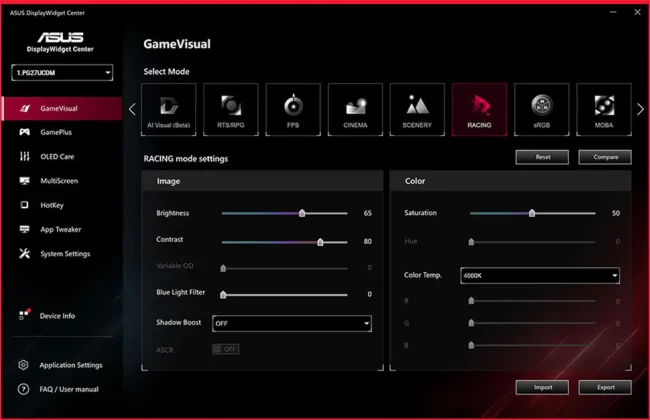 Asus ROG Swift PG27UCDM
