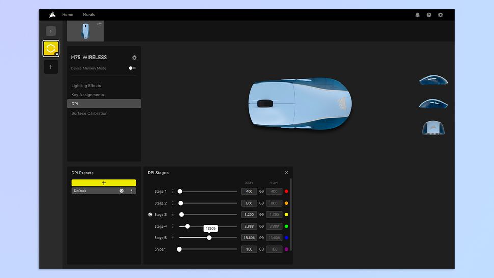 Corsair M75 для Mac