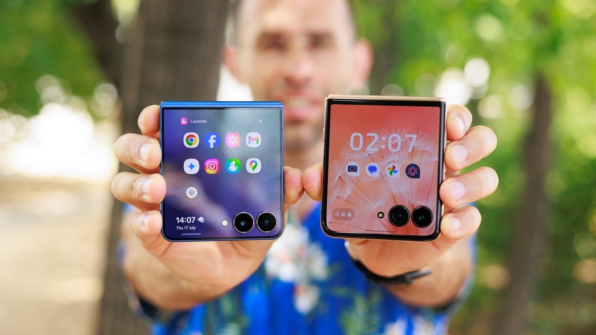 434741Galaxy Z Flip 7 vs Razr Ultra: битва внешних экранов