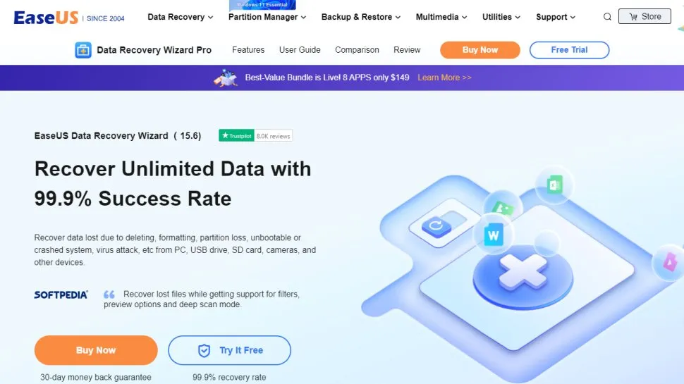 EaseUS Data Recovery Wizard Free