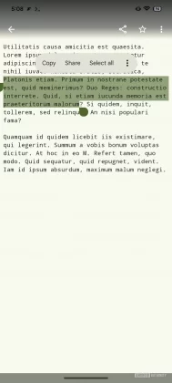 Файловый менеджер на смартфоне