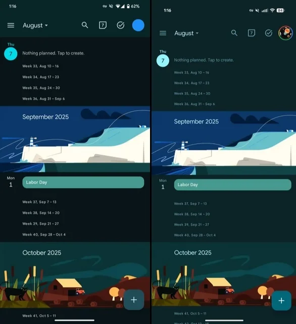 Календарь Google получит стильный редизайн в духе Material 3!