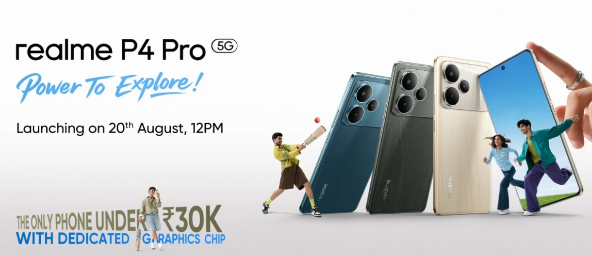 Realme P4 выходит в Индии 20 августа — готовьтесь к революции бюджетников! картинка Realme P4 выходит в Индии 20 августа — готовьтесь к революции бюджетников!