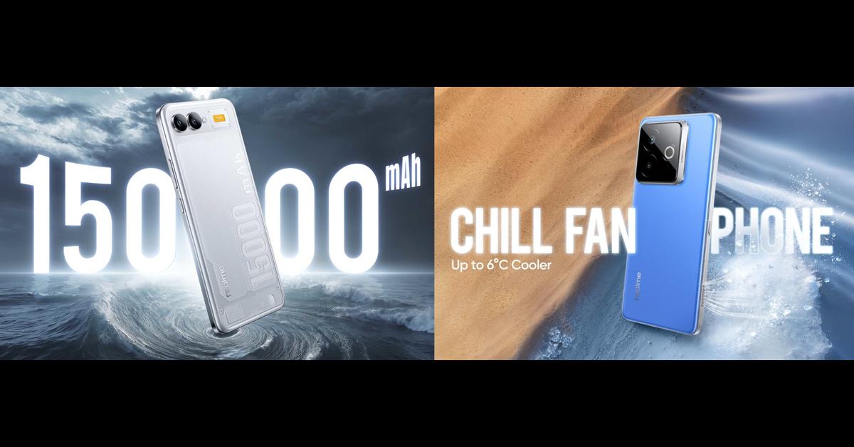 Realme показала монстра с батареей 15 000 мАч и телефон-кондиционер: что это такое?