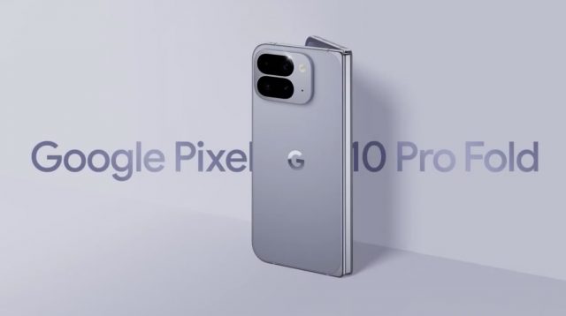 Pixel 10 Pro Fold как на ладони: новые рендеры показывают всё!