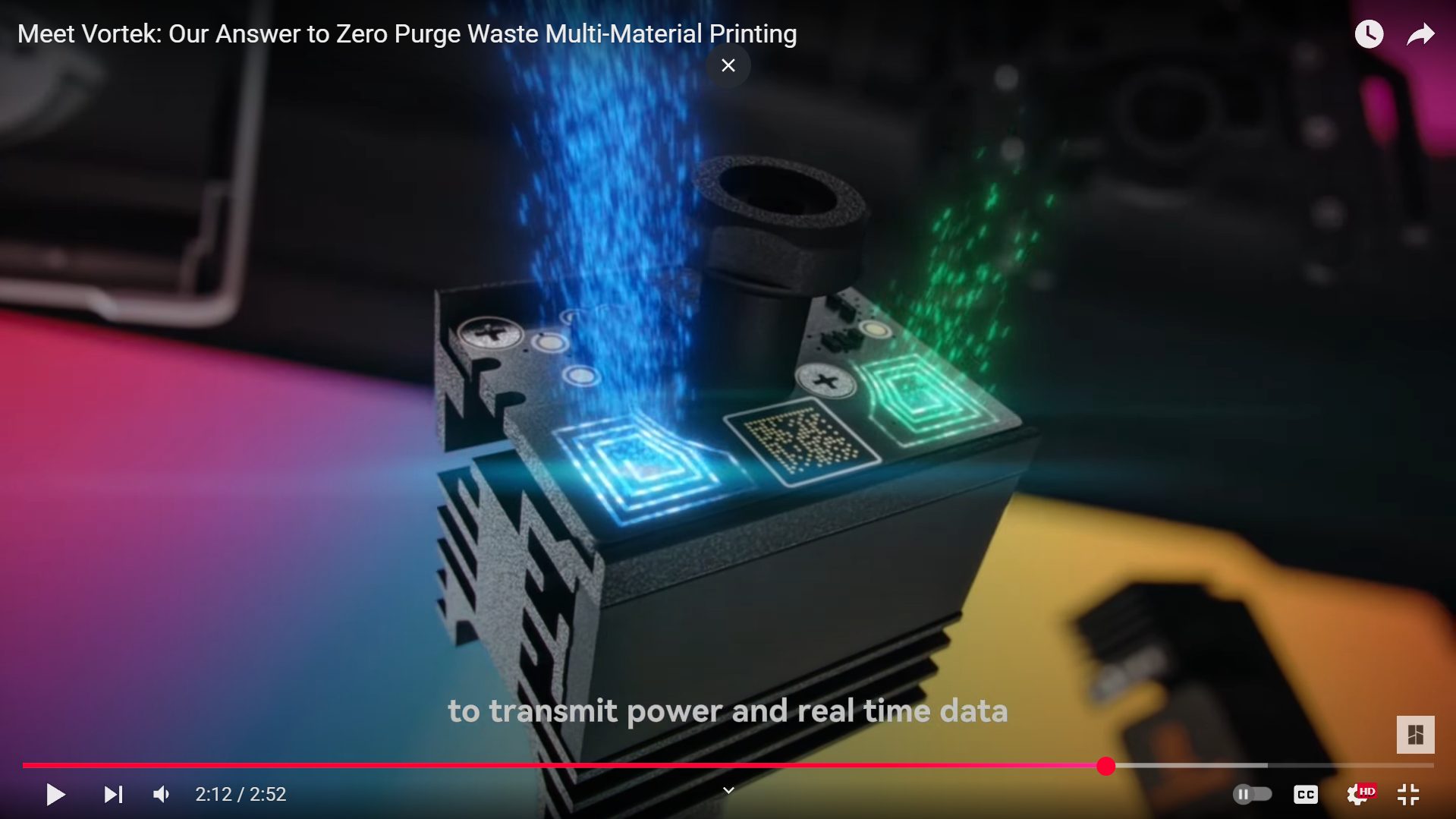 Революция в 3D-печати: Bambu Lab представляет семицветное сопло Vortek H2C