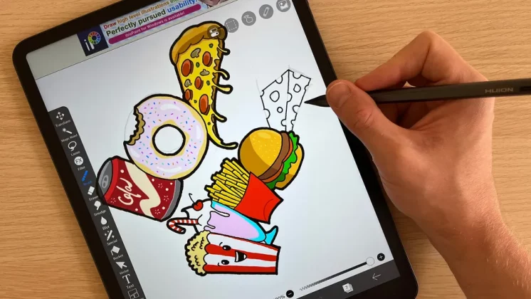 Huion Kamvas Slate 11 и 13 хороший планшет для рисования