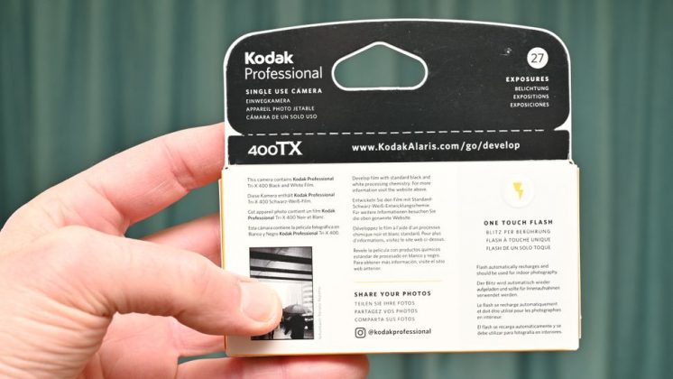 Обзор Kodak Tri-X 400: профессиональная одноразовая камера? фото