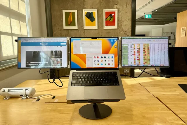 Обзор портативного тройного монитора Limink Al Alloy (LK14)