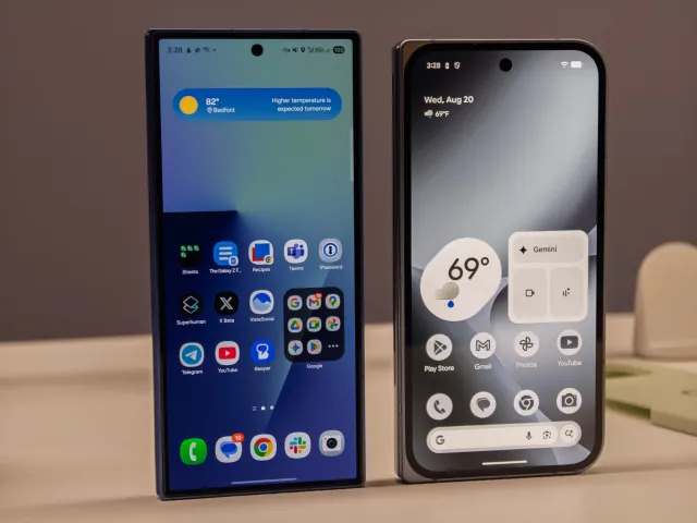 Pixel 10 Pro Fold против Galaxy Z Fold 7