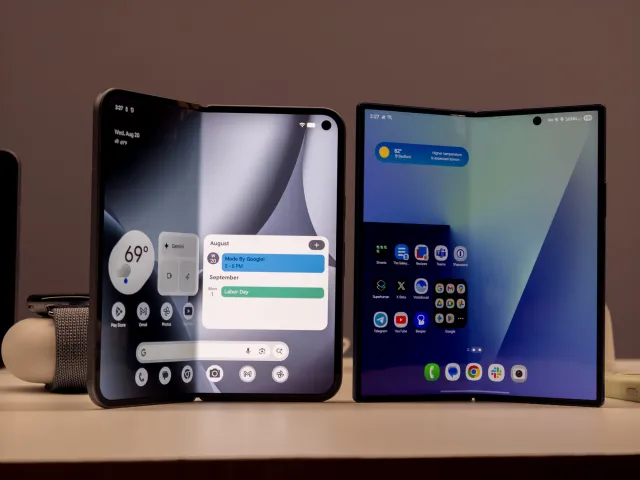 Pixel 10 Pro Fold против Galaxy Z Fold 7