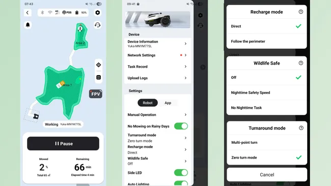 Робот-газонокосилка Mammotion Yuka Mini 100