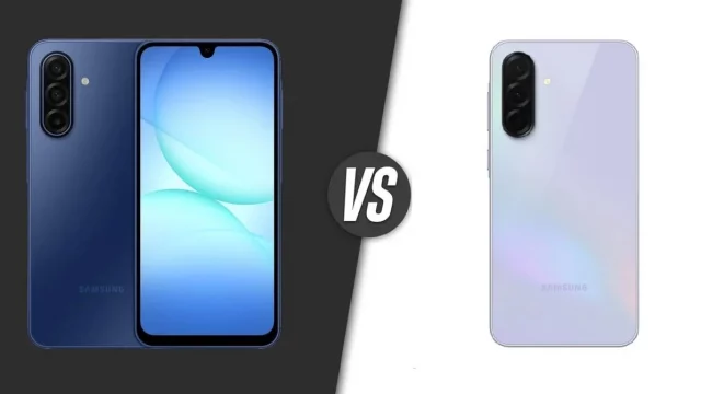 Samsung Galaxy A17 против Galaxy A36