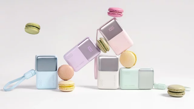 Компактный и стильный: этот повербанк с 10 000 мАч удивит вас своими размерами и цветами!