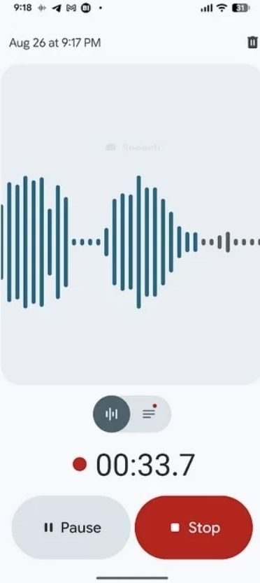 Смартфон Pixel получил новое приложение Recorder с ИИ и свежим дизайном