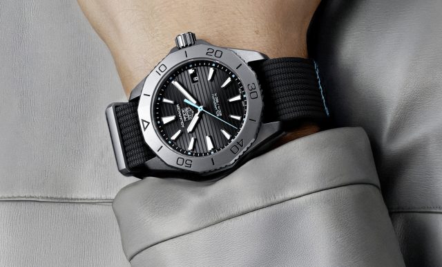 Для настоящих ценителей: TAG Heuer выпустила титановые Aquaracer Solargraph с NATO-ремешком