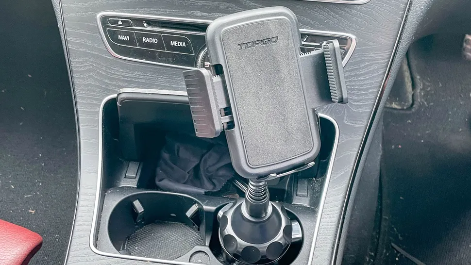 Лучшие автомобильные крепления для телефона в 2025 году картинка TOPGO Cup Holder Phone Mount