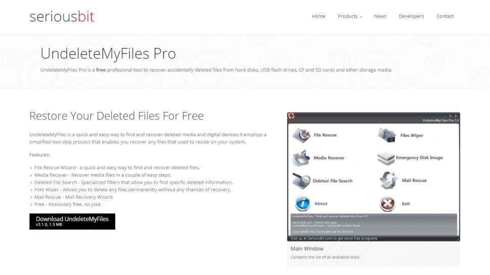 UnDeleteMyFiles Pro
