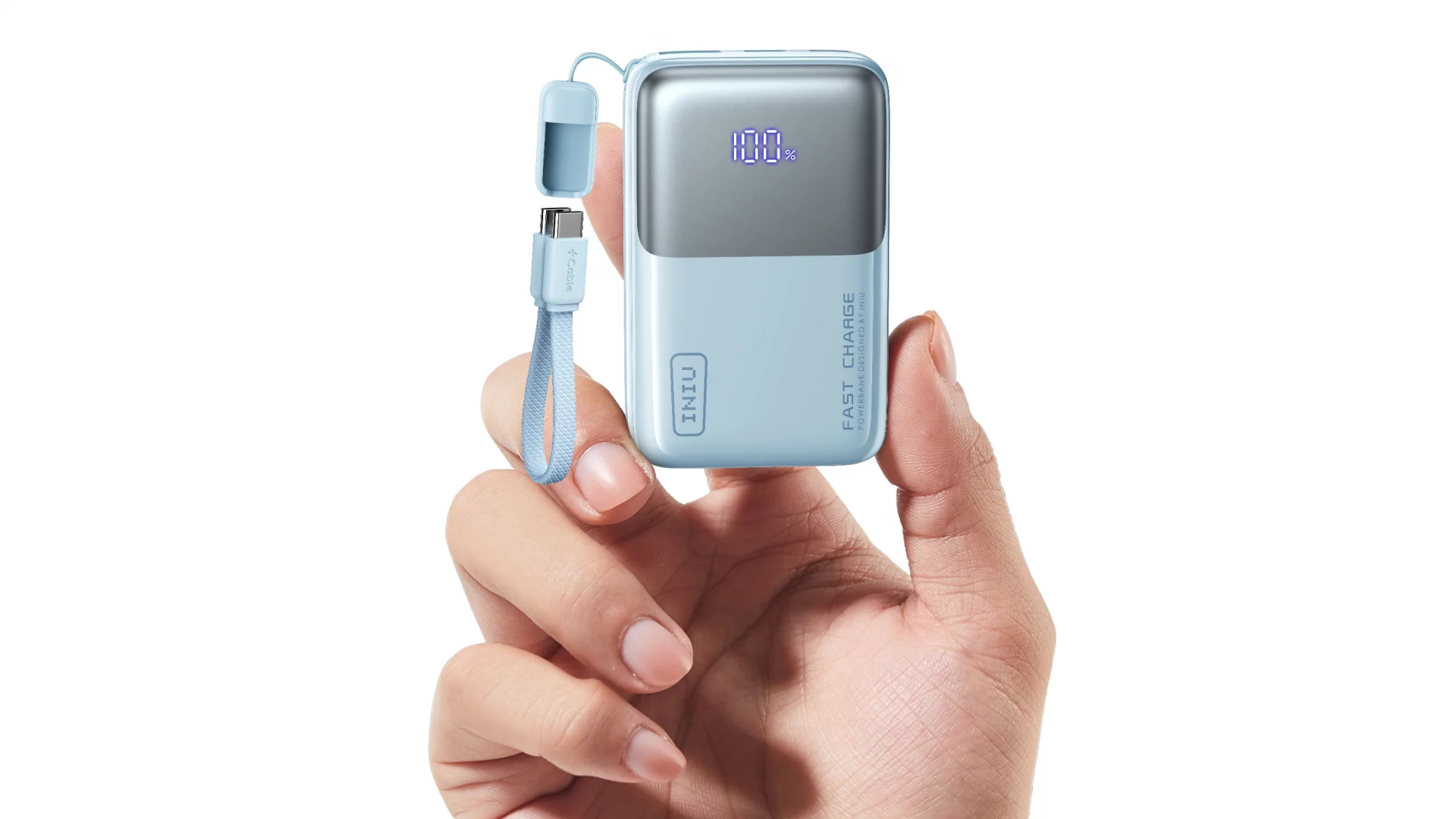 Компактный и стильный: этот повербанк с 10 000 мАч удивит вас своими размерами и цветами!