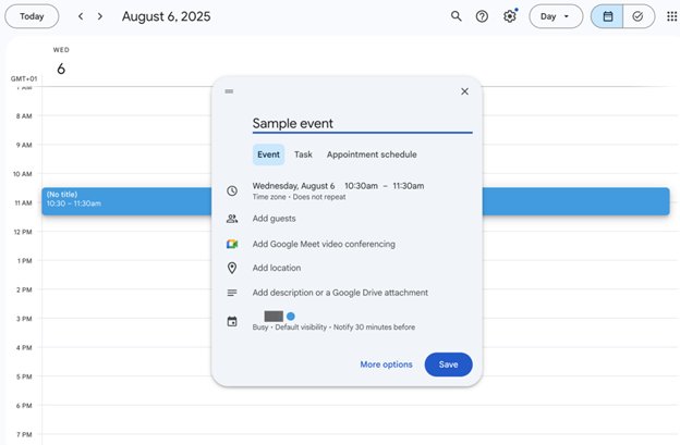 Google Календарь