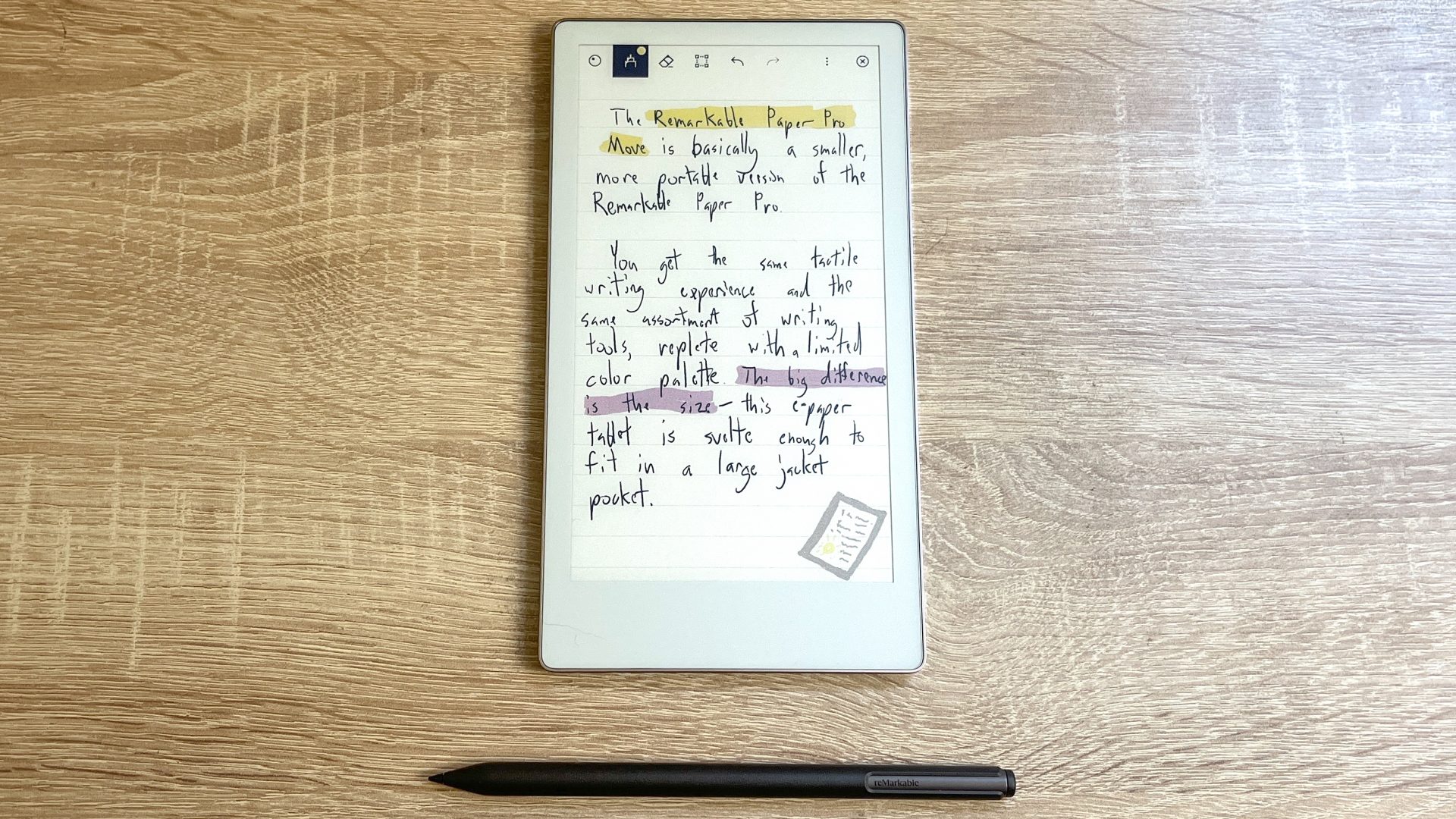 ReMarkable Paper Pro Move