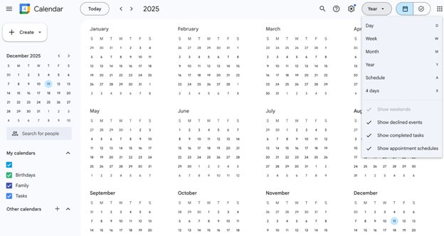 Google Календарь