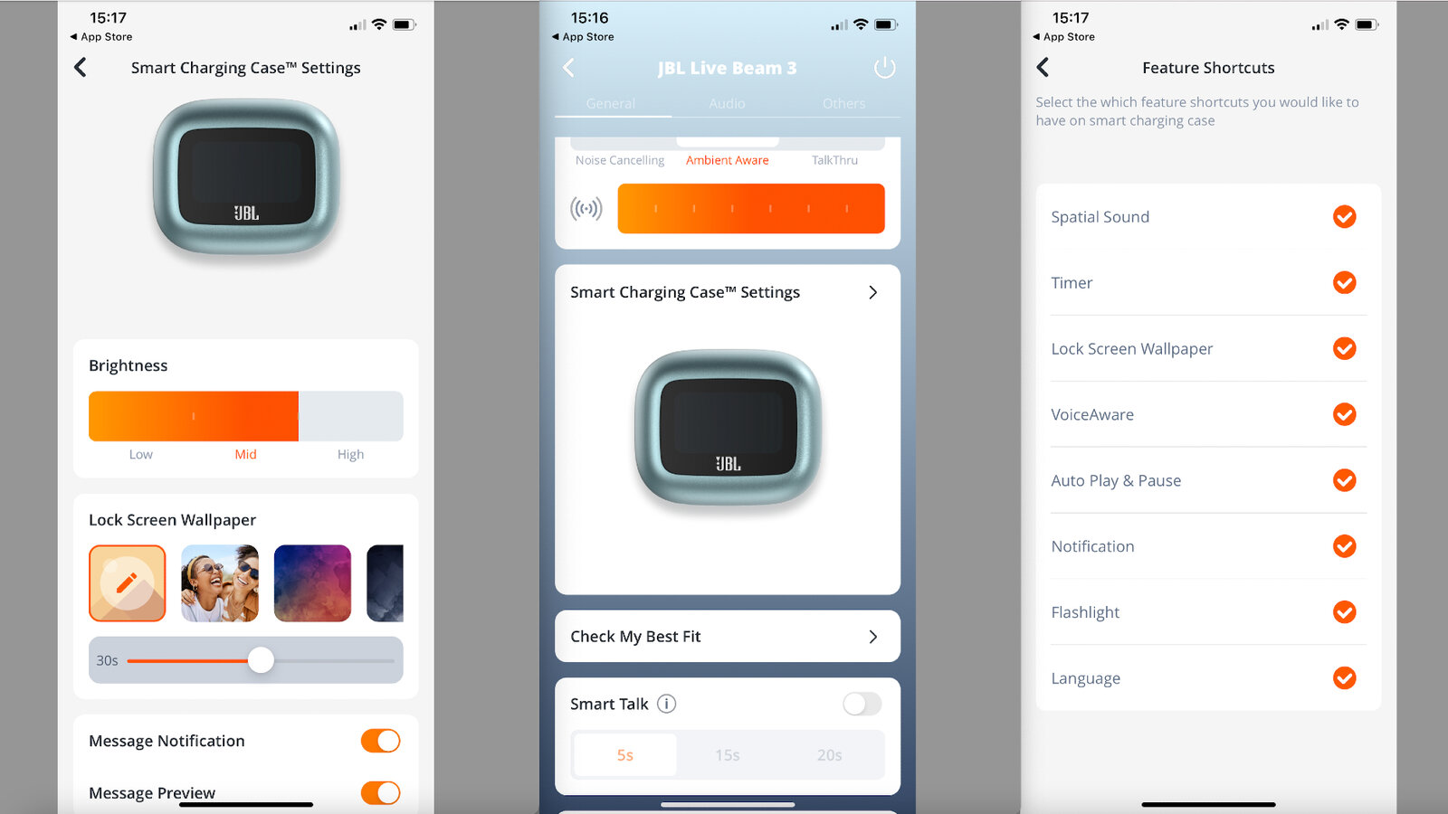 Обзор JBL Live Beam 3: наушники с экраном и 48 часами работы картинка JBL Live Beam 3