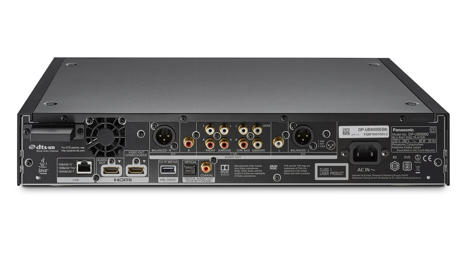 DP-UB9000-K 完動品 Panasonic Panasonic DP ub9000 k japan リミテッド