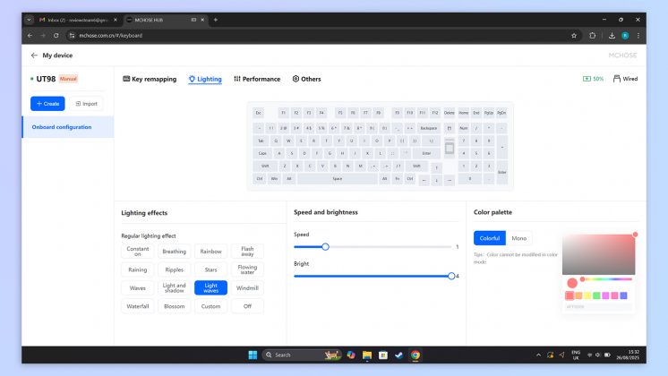 McHose x Unbox Therapy UT98