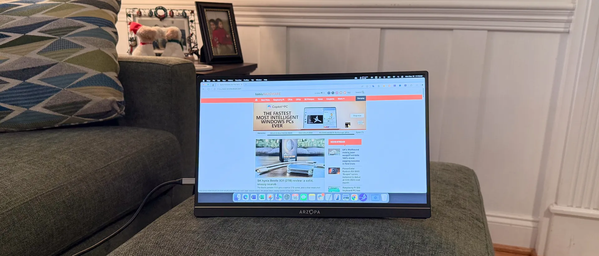 Тесты Arzopa A1 – цветопередача и порты