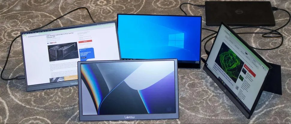 Портативные мониторы для ноутбуков и смартфонов