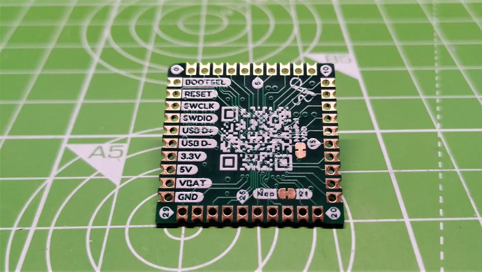 Тесты RP2040 Stamp – возможности и пайка