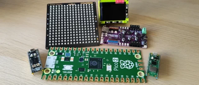 Платы RP2350 и RP2040