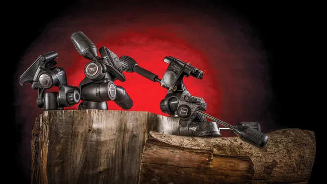 Штативные головки 3D: обзор моделей с наклоном