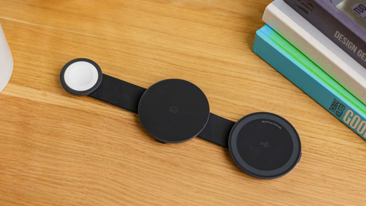 Anker MagGo 3-in-1: складная зарядка Qi2 для iPhone, Watch фото