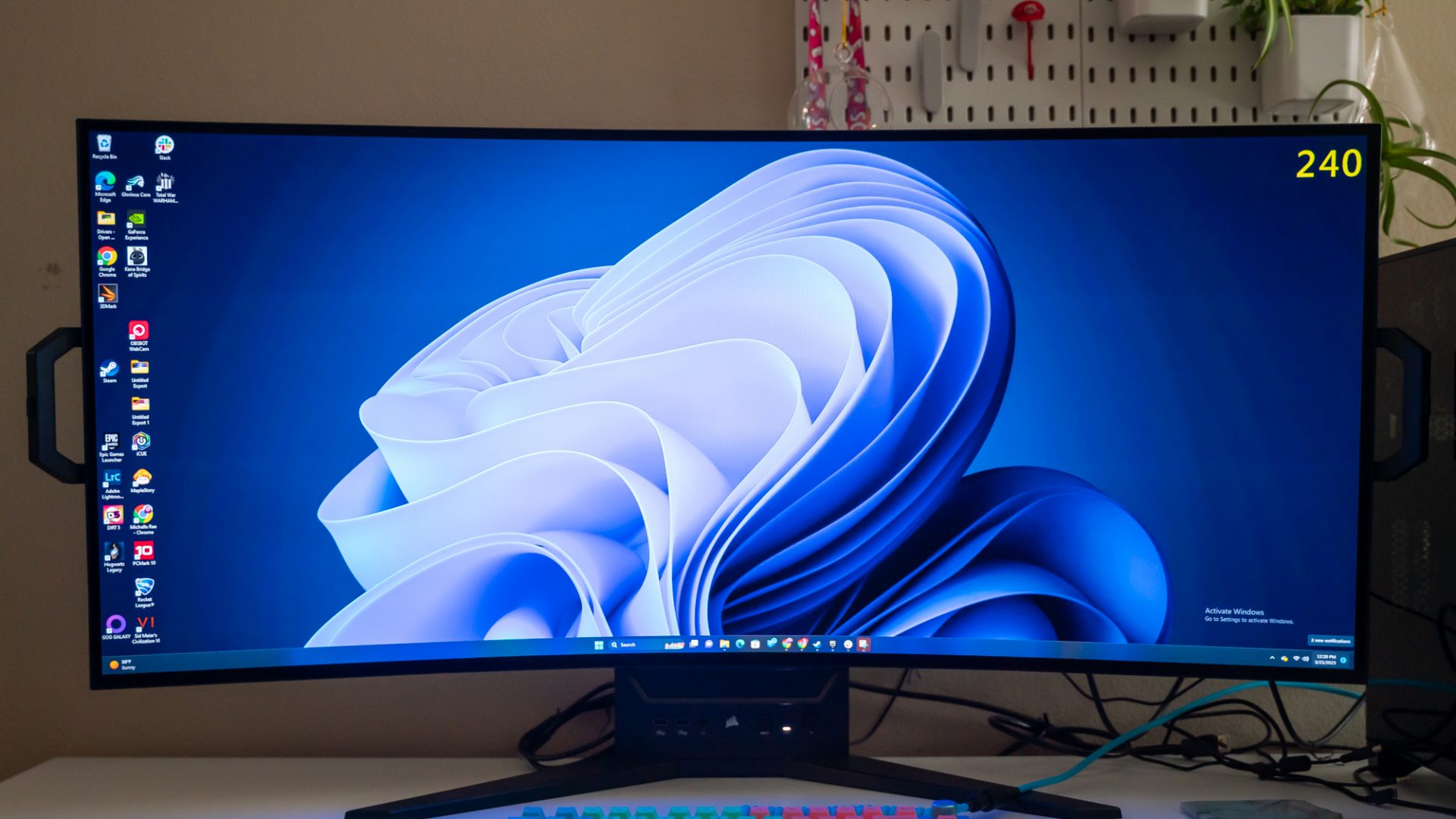 Corsair Xeneon Flex 45WQHD240